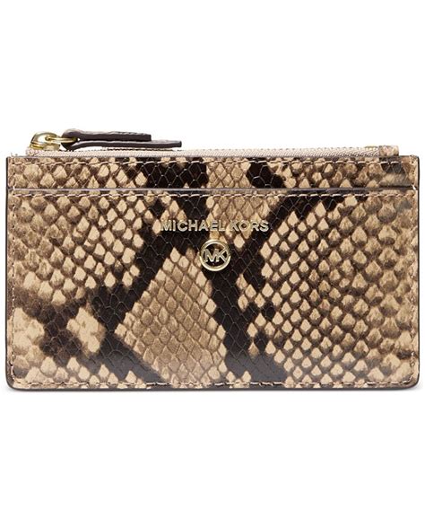 michael michael kors jet set charm small slim card case|Michael Kors jet set dome.